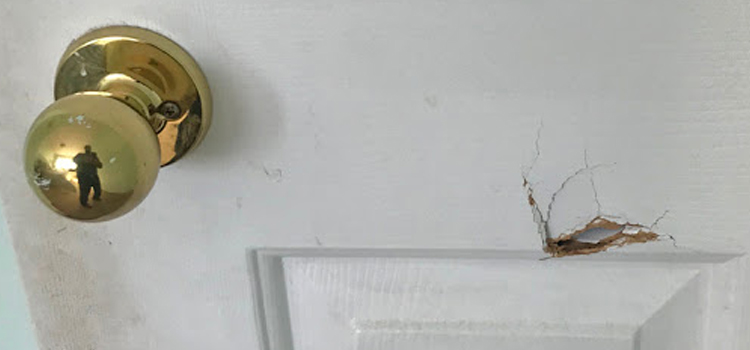 interior door hole repair Cupertino